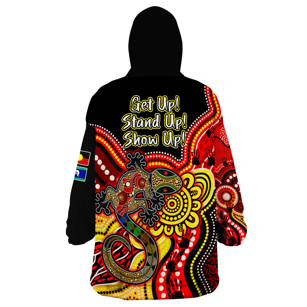 naidoc-week-2022-aboriginal-lizard-always-proud-history-wearable-blanket-hoodie