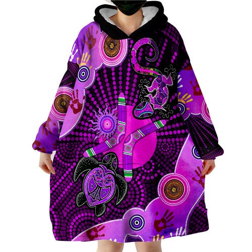 naidoc-week-2022-purple-turtle-lizard-sun-wearable-blanket-hoodie
