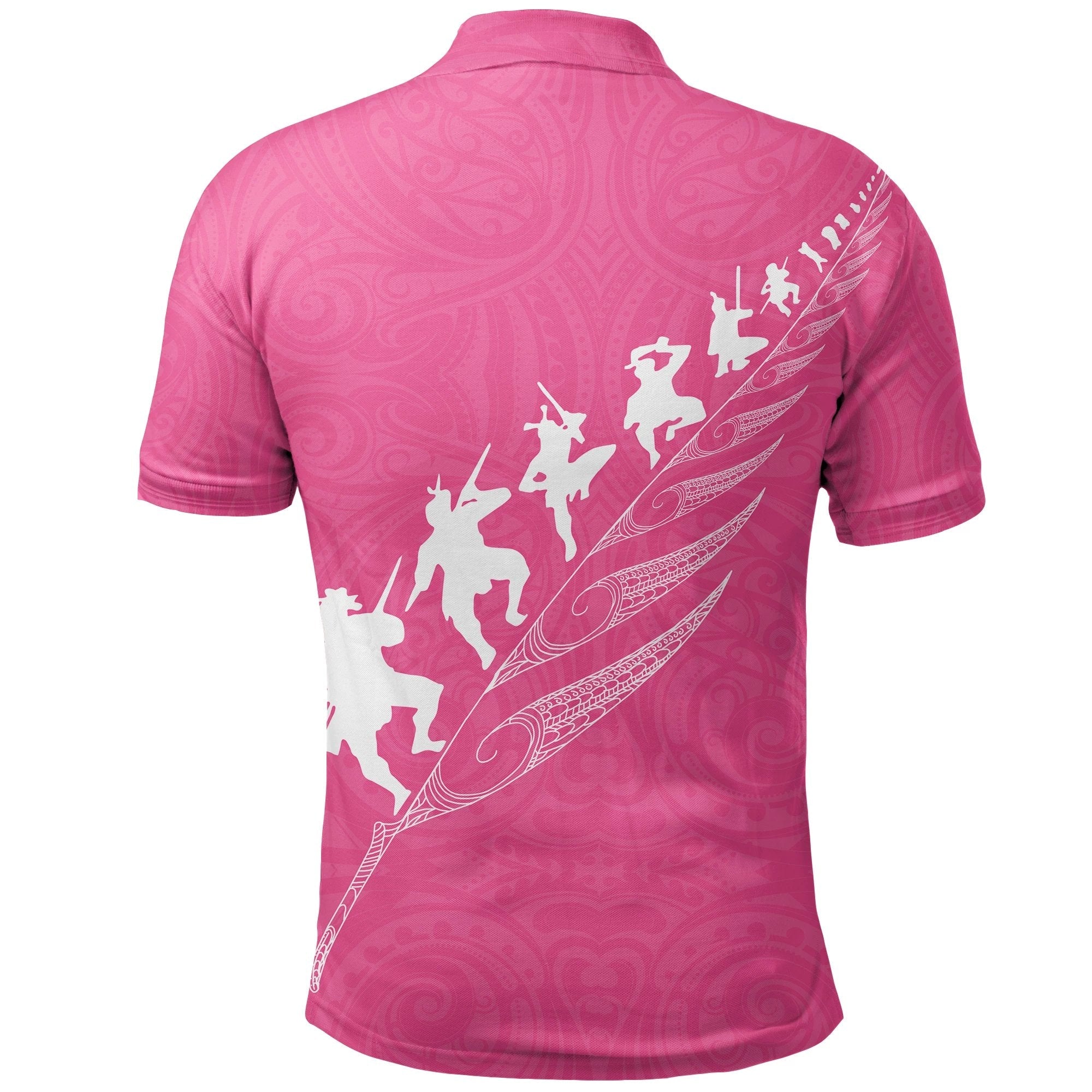 rugby-haka-fern-polo-t-shirt-pink