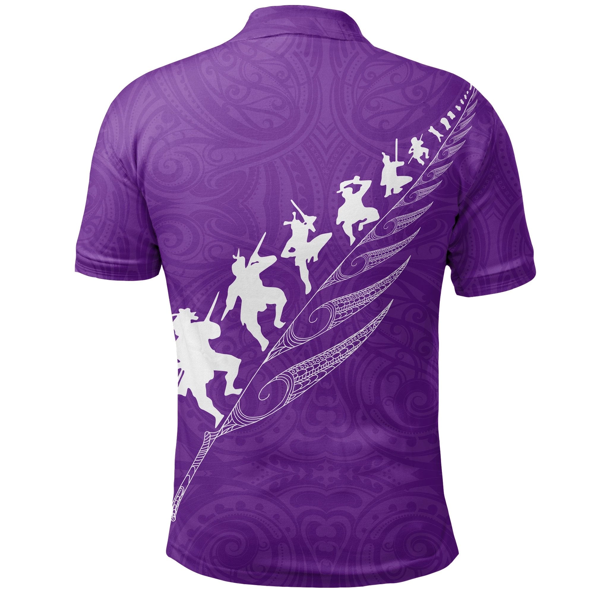 rugby-haka-fern-polo-t-shirt-violet