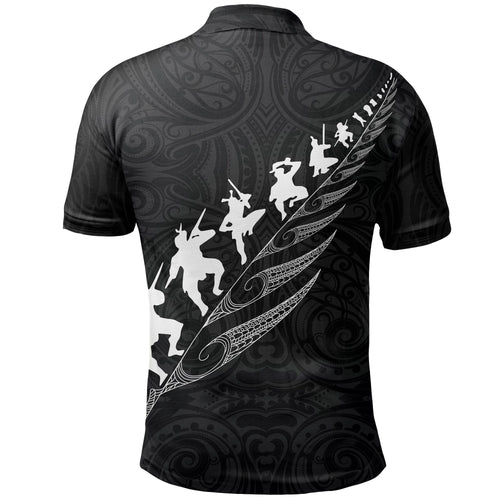 rugby-haka-fern-polo-t-shirt-black