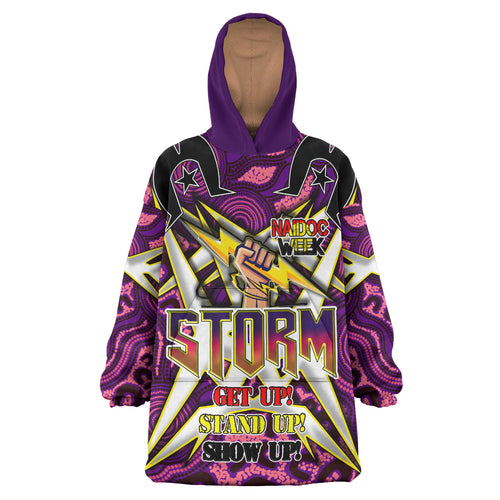 storm-rugby-snug-hoodie-custom-naidoc-week-storm-hand-thunder-with-aboriginal-pattern-get-up-stand-up-show-up-oodie-blanket