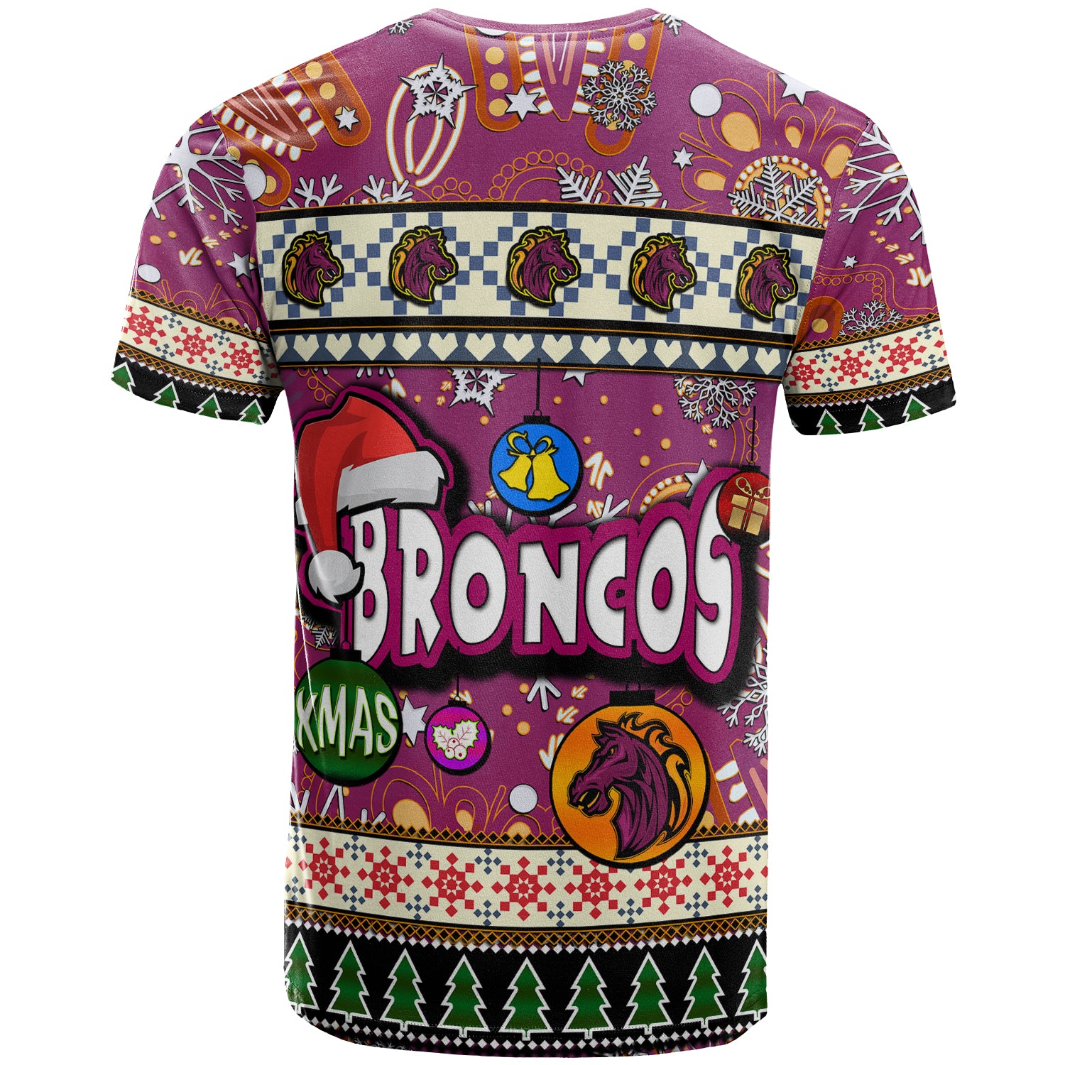 broncos-rugby-christmas-t-shirt-custom-xmas-broncos-christmas-balls-snowflake-with-aboriginal-patterns-t-shirt