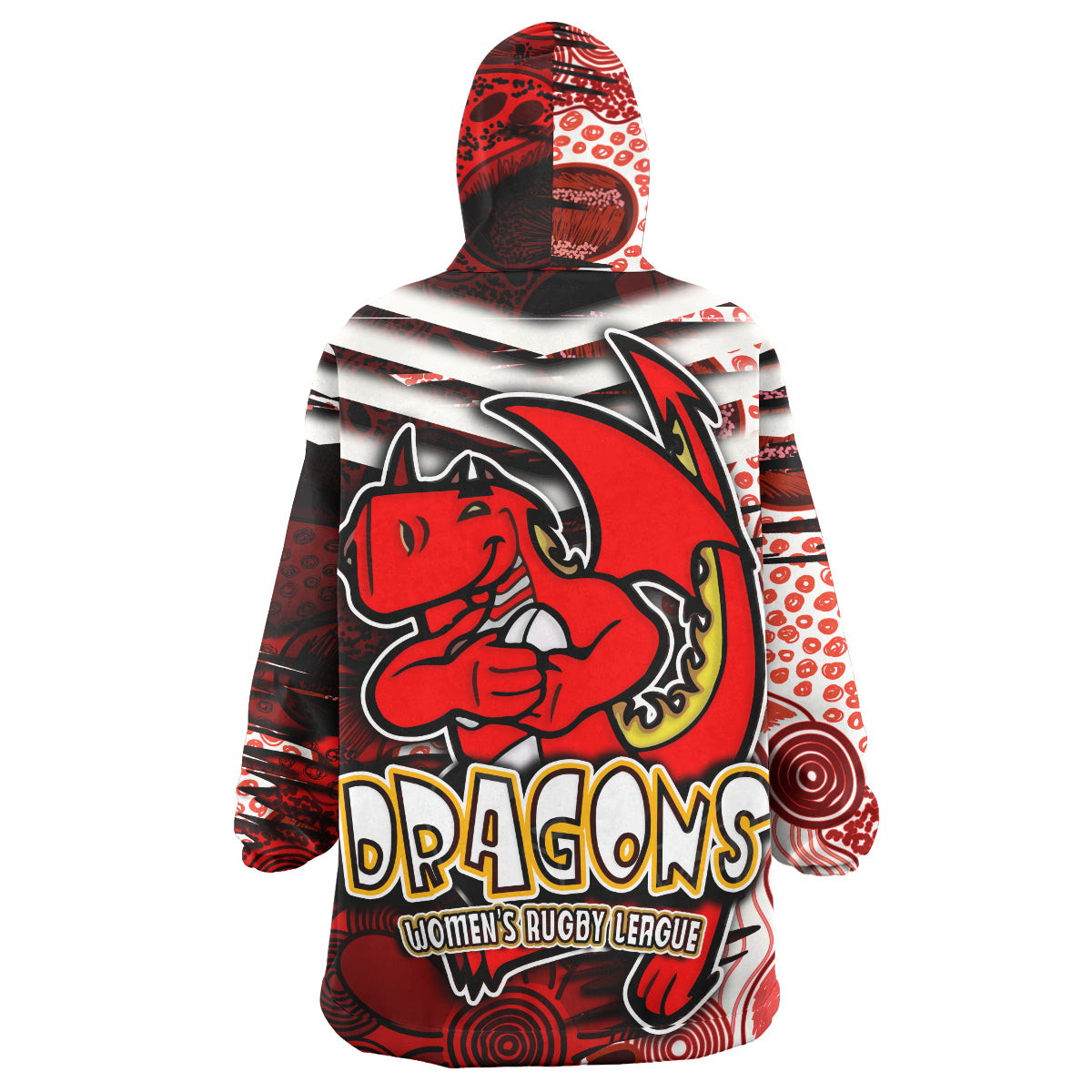 nrlw-st-george-snug-hoodie-custom-dragon-womens-rugby-league-aboriginal-style-oodie-blanket
