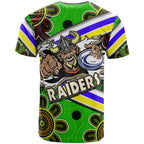 raiders-rugby-t-shirt-custom-raiders-with-rugby-ball-aboriginal-art-personalised-player-and-number-t-shirt