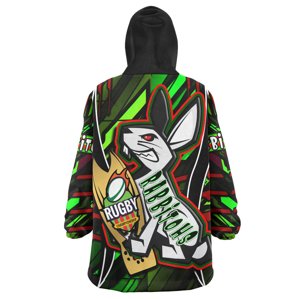 rabbitohs-rugby-snug-hoodie-custom-rabbitohs-league-final-series-champions-personalised-name-and-number-oodie-blanket