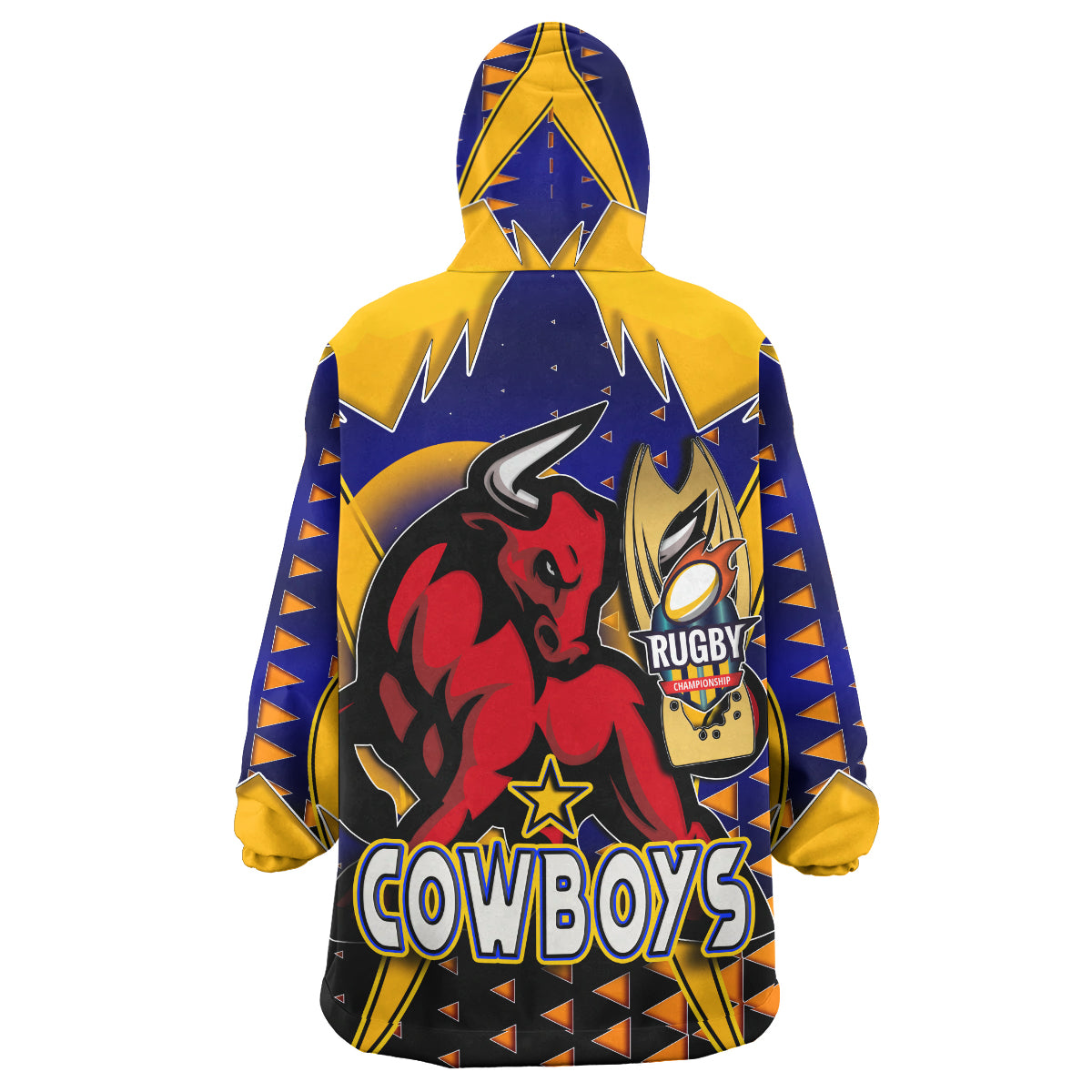 cowboys-rugby-snug-hoodie-custom-bull-rugby-cup-final-series-champions-sport-style-personalised-player-and-number-oodie-blanket