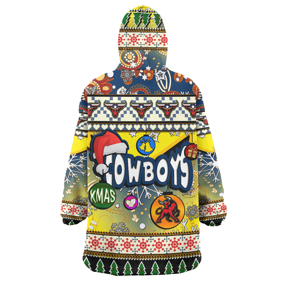 cowboys-rugby-christmas-snug-hoodie-custom-xmas-cowboys-christmas-balls-snowflake-with-aboriginal-patterns-wearable-blanket-hoodie