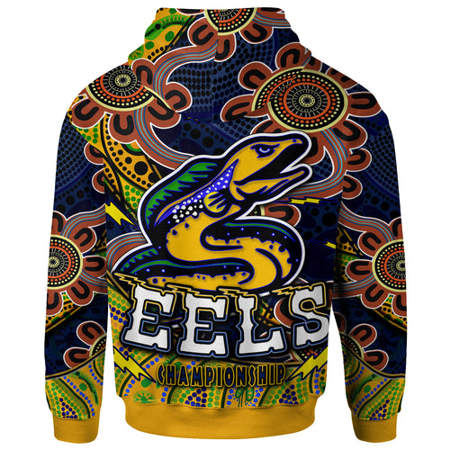 nrlw-eels-rugby-hoodie-custom-eels-womens-rugby-league-with-aboriginal-style-player-and-number-hoodie