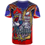 roosters-rugby-t-shirt-custom-rooster-mascot-with-cup-nrl-grand-final-player-and-number-t-shirt