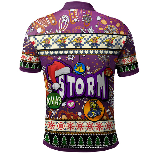 storm-rugby-christmas-polo-shirt-custom-xmas-storm-christmas-balls-snowflake-with-aboriginal-patterns-polo-shirt