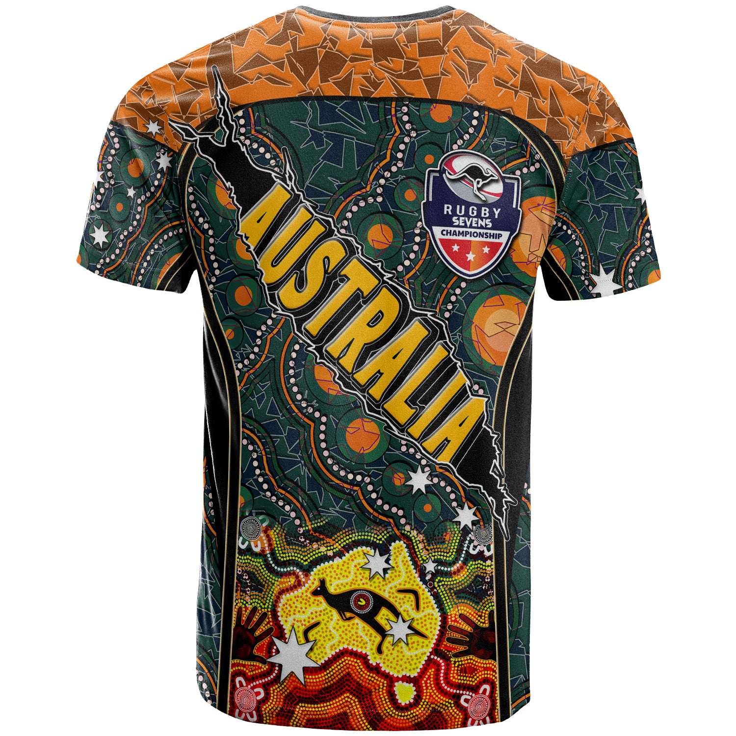 australian-rugby-sevens-mens-squad-t-shirt-custom-australia-rugby-championship-aboriginal-culture-personalised-player-and-number-t-shirt