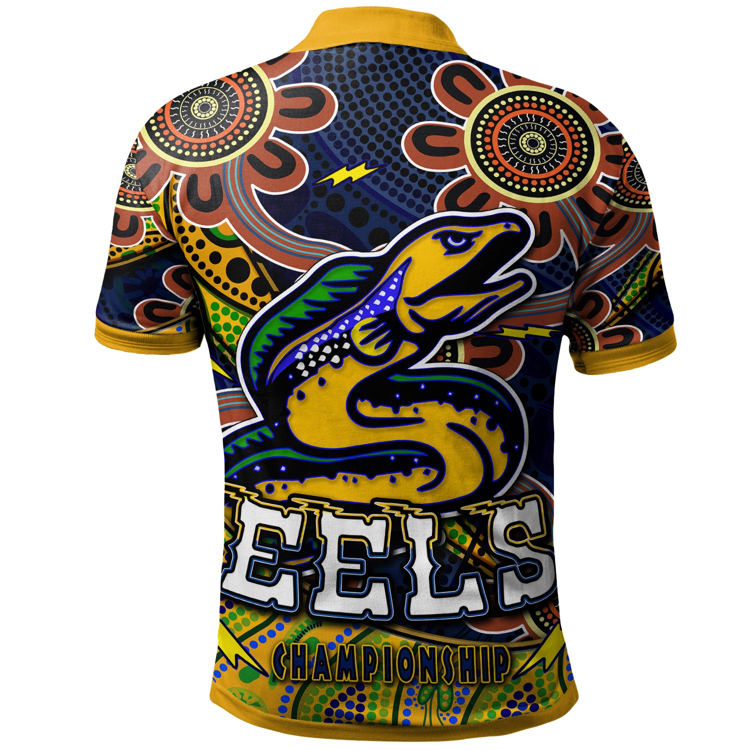 nrlw-eels-rugby-polo-shirt-custom-eels-womens-rugby-league-with-aboriginal-style-player-and-number-polo-shirt