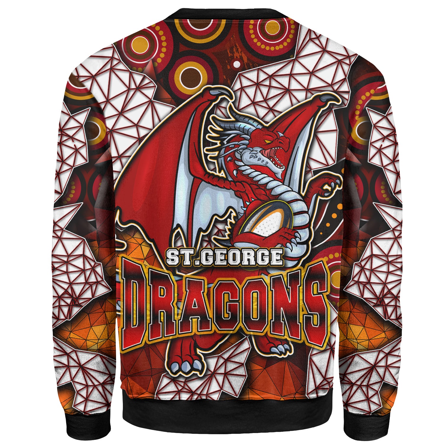 st-george-rugby-sweatshirt-custom-dragon-fire-rugby-with-aboriginal-art-personalised-player-sweatshirt