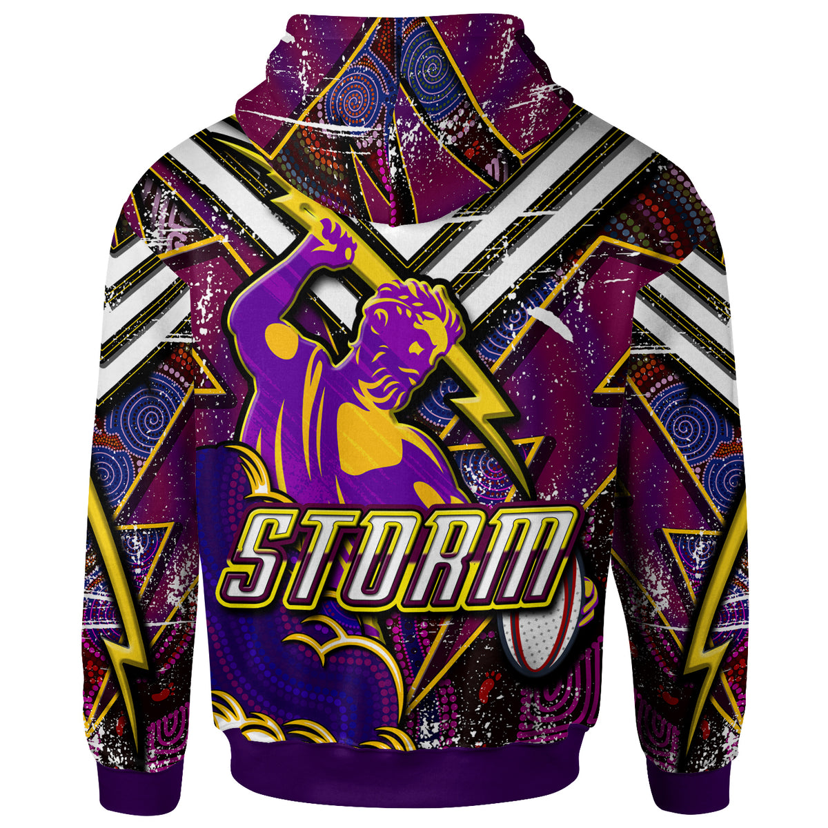storm-rugby-hoodie-custom-storm-and-thunder-aboriginal-style-of-dot-background-personalised-player-and-number-hoodie
