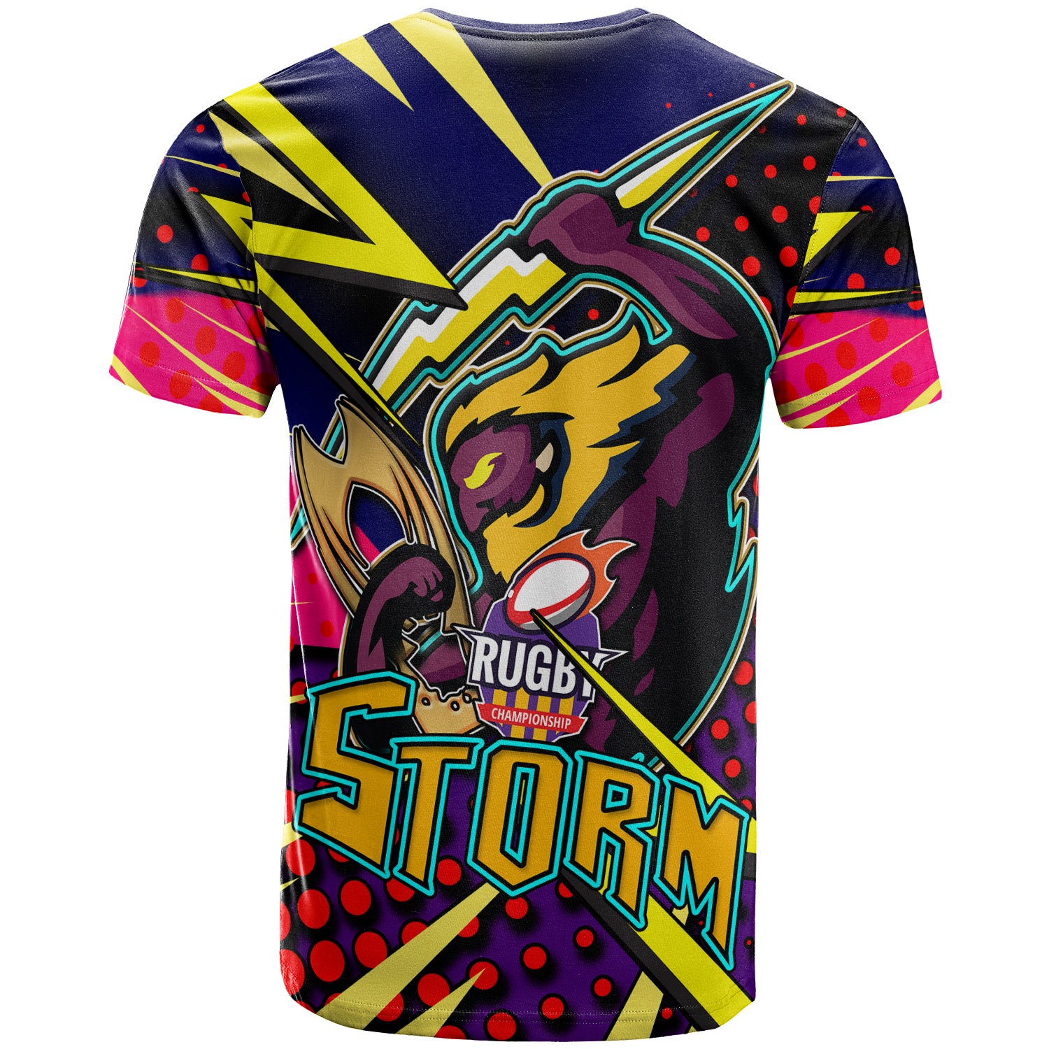 storm-rugby-t-shirt-custom-storm-and-thunder-rugby-nrl-grand-final-style-of-dot-background-personalised-player-and-number-t-shirt