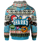 sharks-rugby-christmas-hoodie-custom-xmas-sharks-christmas-balls-snowflake-with-aboriginal-patterns-hoodie