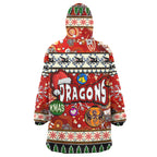 st-george-rugby-christmas-snug-hoodie-custom-xmas-dragon-christmas-balls-snowflake-with-aboriginal-patterns-wearable-blanket-hoodie