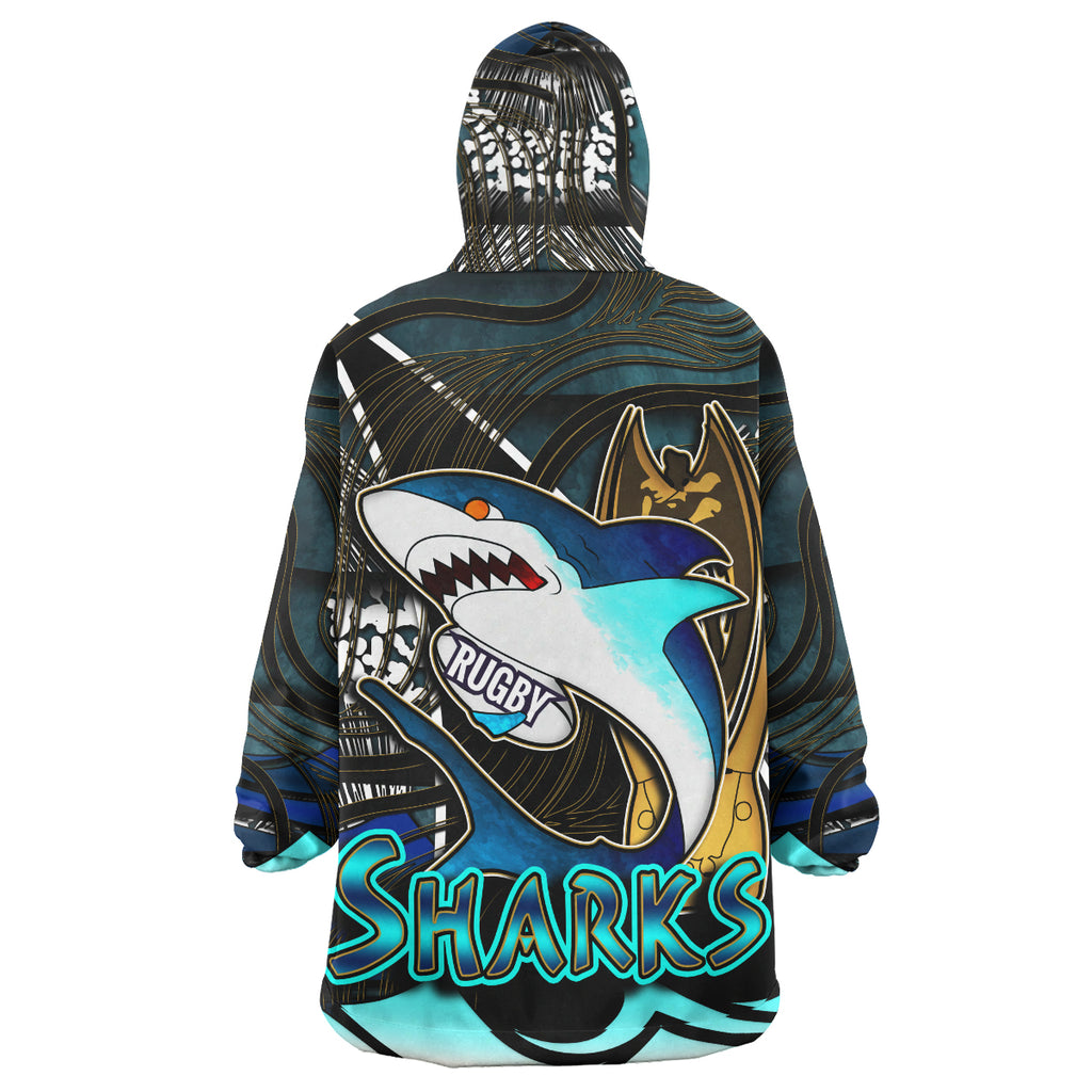 sharks-rugby-snug-hoodie-custom-sharks-league-final-series-champions-personalised-name-and-number-oodie-blanket
