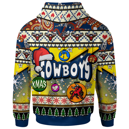 cowboys-rugby-christmas-hoodie-custom-xmas-cowboys-christmas-balls-snowflake-with-aboriginal-patterns-hoodie