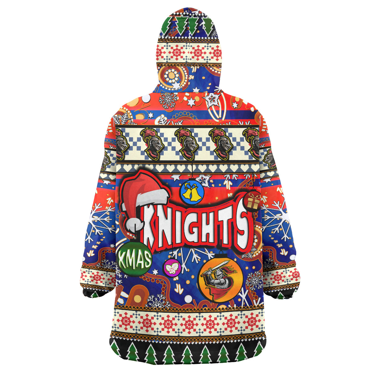 knights-rugby-christmas-snug-hoodie-custom-xmas-knights-christmas-balls-snowflake-with-aboriginal-patterns-wearable-blanket-hoodie