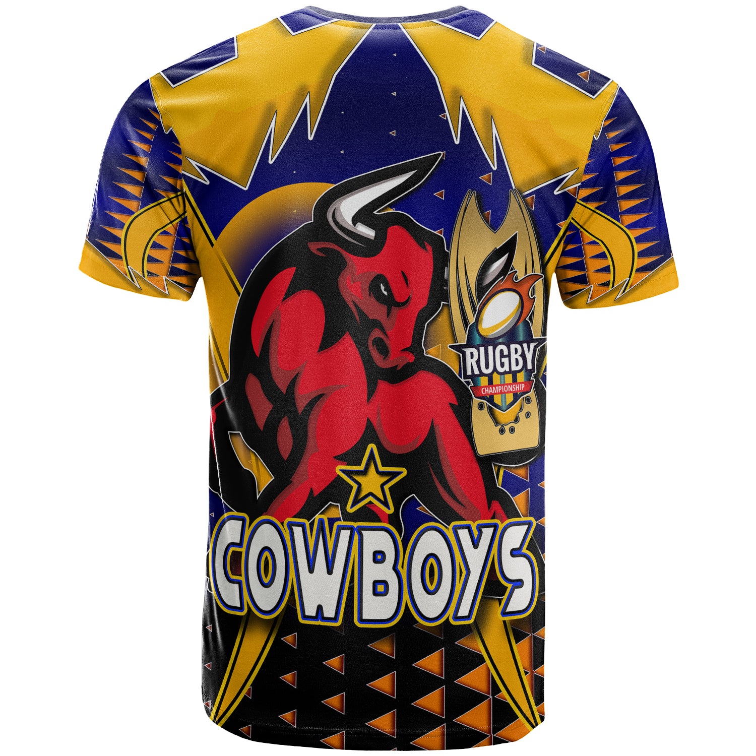cowboys-rugby-t-shirt-custom-bull-rugby-cup-final-series-champions-sport-style-personalised-player-and-number-t-shirt