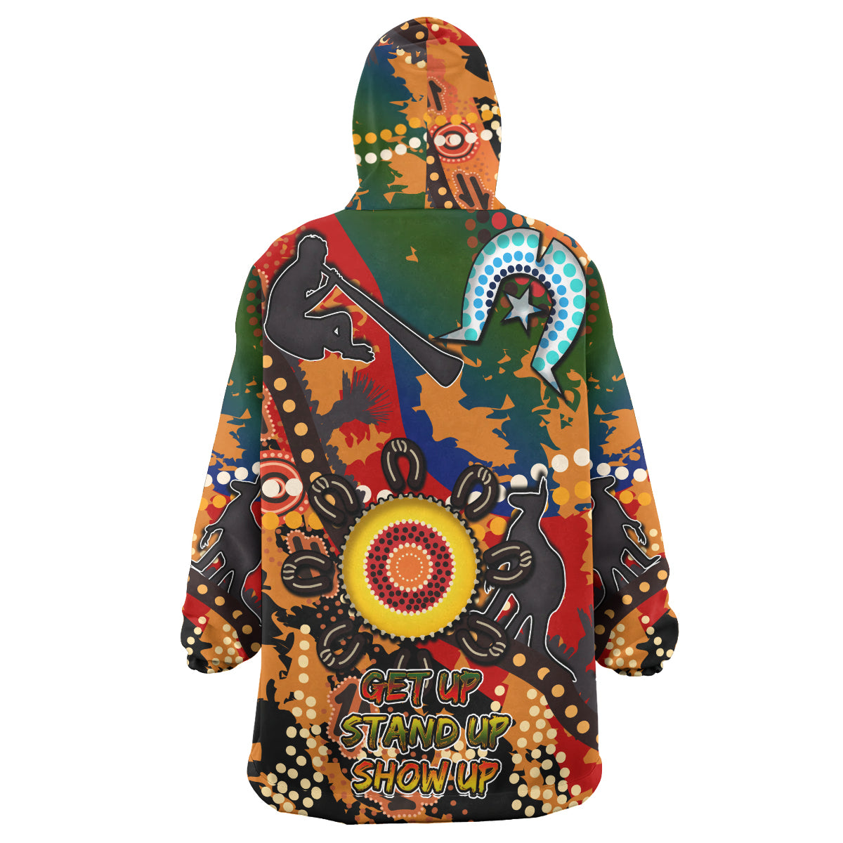 australia-naidoc-week-2023-wearable-blanket-hoodie-custom-naidoc-aboriginal-inspired-dot-art-painting-with-native-kangaroo-get-up-stand-up-show-up-wearable-blanket-hoodie