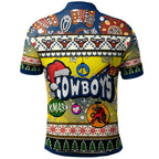 cowboys-rugby-christmas-polo-shirt-custom-xmas-cowboys-christmas-balls-snowflake-with-aboriginal-patterns-polo-shirt