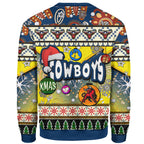 cowboys-rugby-christmas-sweatshirt-custom-xmas-cowboys-christmas-balls-snowflake-with-aboriginal-patterns-sweatshirt