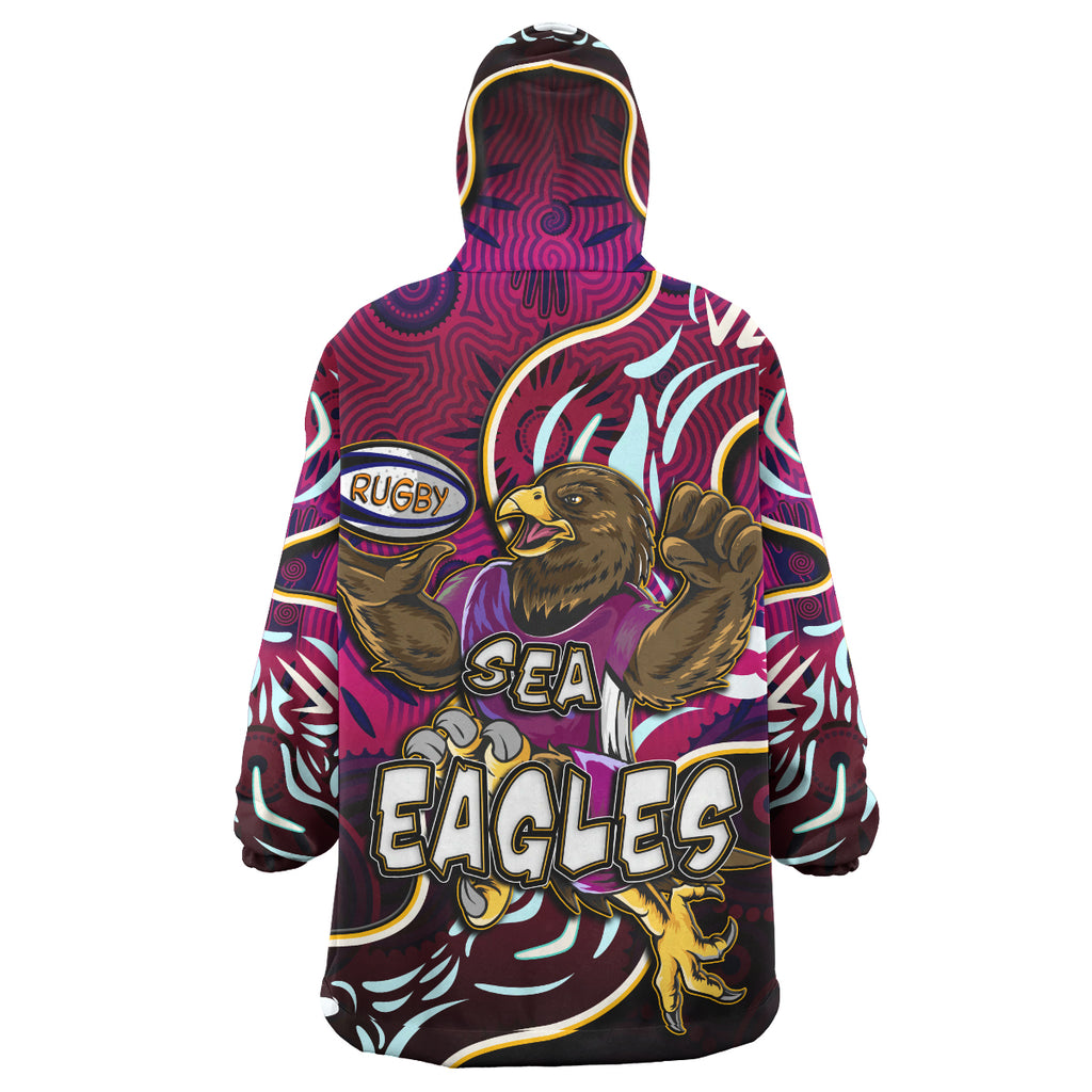 sea-eagles-rugby-snug-hoodie-custom-eagles-rugby-with-aboriginal-patterns-personalised-player-and-number-oodie-blanket