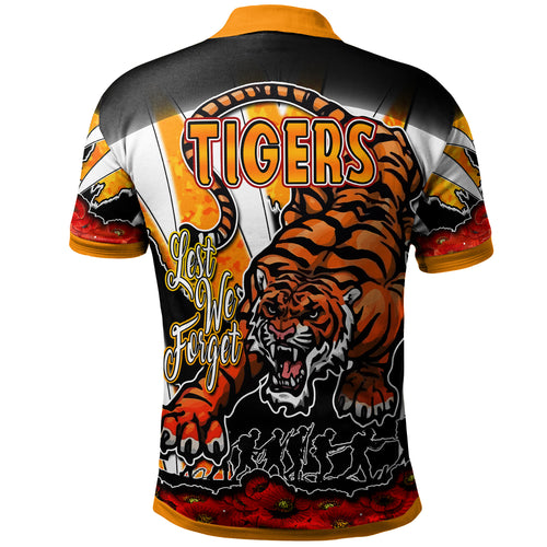 tigers-rugby-polo-shirt-custom-tigers-lest-we-forget-and-poppies-polo-shirt