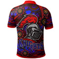 nrlw-knights-rugby-polo-shirt-custom-knights-womens-rugby-league-aboriginal-style-player-and-number-woman-polo-shirt