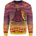 broncos-rugby-custom-sweatshirt-custom-horse-aboriginal-patterns-sweatshirt