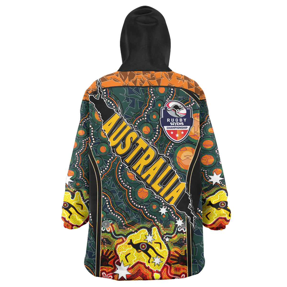 australian-rugby-sevens-mens-squad-snug-hoodie-custom-australia-rugby-championship-aboriginal-culture-personalised-player-and-number-oodie-blanket