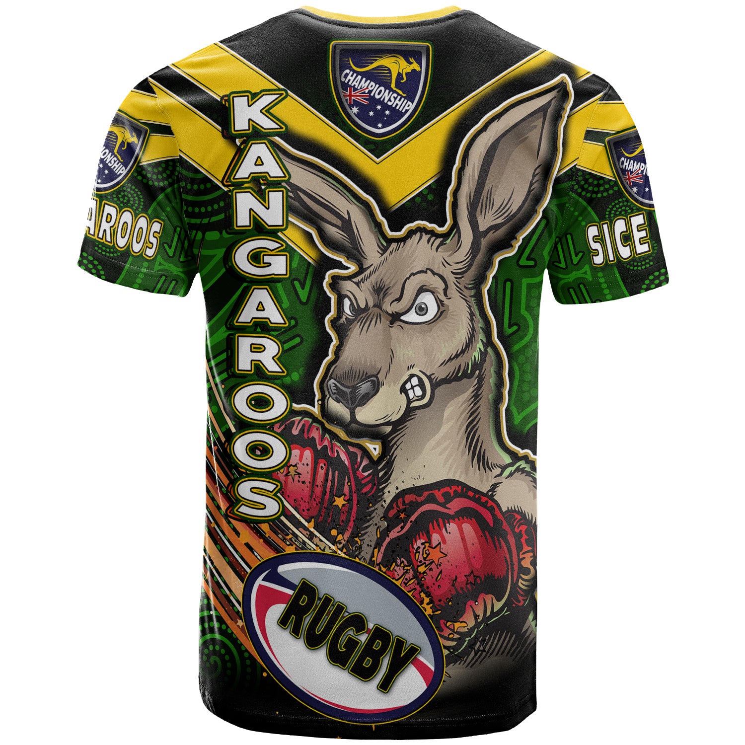 kangaroos-rugby-t-shirt-custom-kangaroo-rugby-league-sport-style-aboriginal-culture-personalised-player-and-number-t-shirt