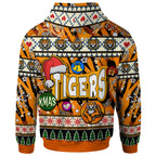 tigers-rugby-christmas-hoodie-custom-xmas-tigers-christmas-balls-snowflake-with-aboriginal-patterns-hoodie
