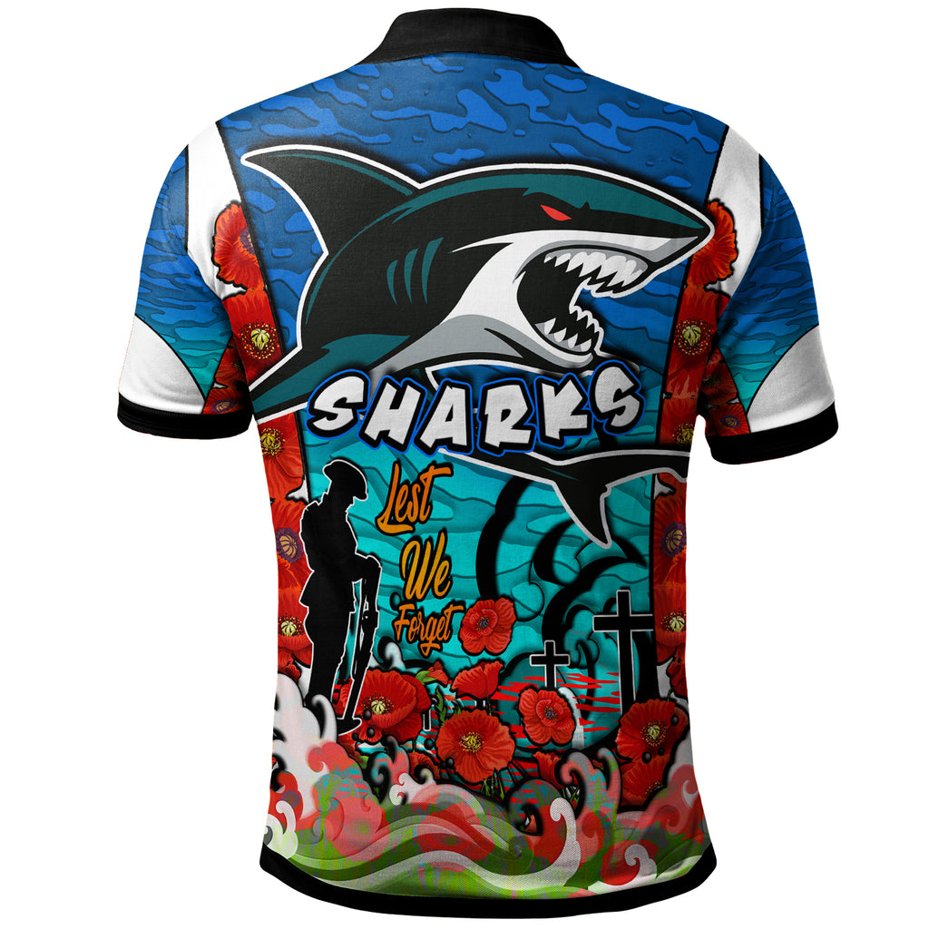sharks-rugby-polo-shirt-custom-sharks-lest-we-forget-and-poppies-polo-shirt