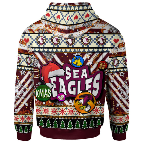 sea-eagle-rugby-christmas-hoodie-custom-xmas-sea-eagle-christmas-balls-snowflake-with-aboriginal-patterns-hoodie
