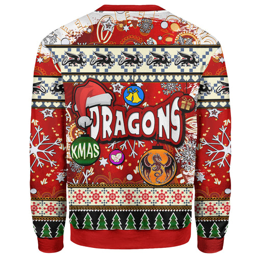 st-george-rugby-christmas-sweatshirt-custom-xmas-dragon-christmas-balls-snowflake-with-aboriginal-patterns-sweatshirt