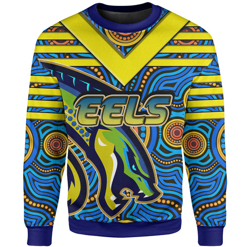 eels-rugby-sweatshirt-custom-electric-eel-with-aboriginal-patterns-sweatshirt