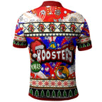 roosters-rugby-christmas-polo-shirt-custom-xmas-roosters-christmas-balls-snowflake-with-aboriginal-patterns-polo-shirt