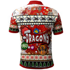 st-george-rugby-christmas-polo-shirt-custom-xmas-dragon-christmas-balls-snowflake-with-aboriginal-patterns-polo-shirt