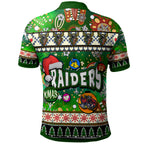 raider-rugby-christmas-polo-shirt-custom-xmas-raider-christmas-balls-snowflake-with-aboriginal-patterns-polo-shirt