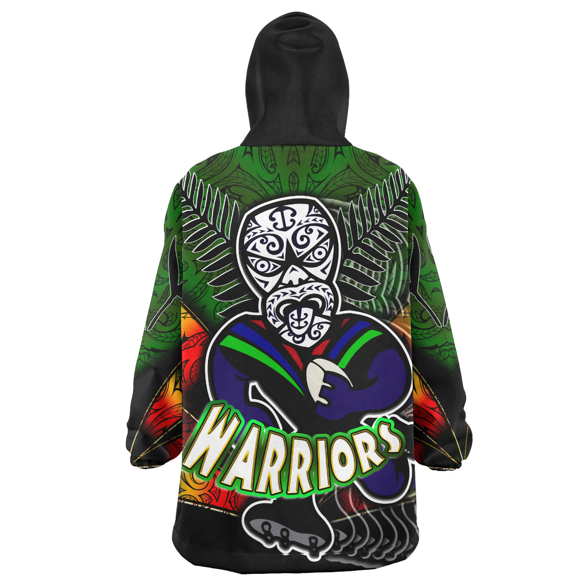 warriors-rugby-snug-hoodie-custom-warrios-maori-mask-rugby-player-maori-style-ethnic-ornament-pattern-player-and-number-oodie-blanket