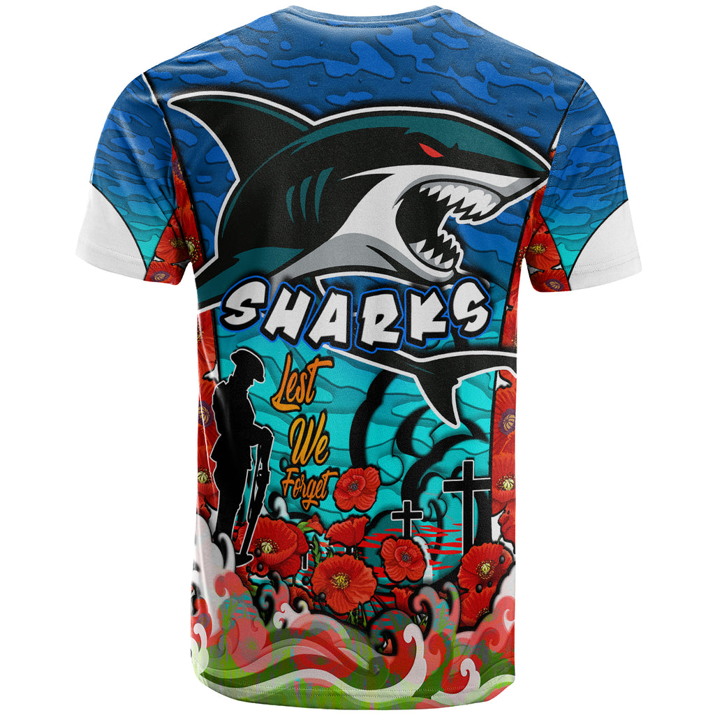 sharks-rugby-t-shirt-custom-sharks-lest-we-forget-and-poppies-t-shirt