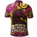nrlw-broncos-rugby-polo-shirt-custom-broncos-rugby-womens-rugby-league-aboriginal-dot-painting-polo-shirt