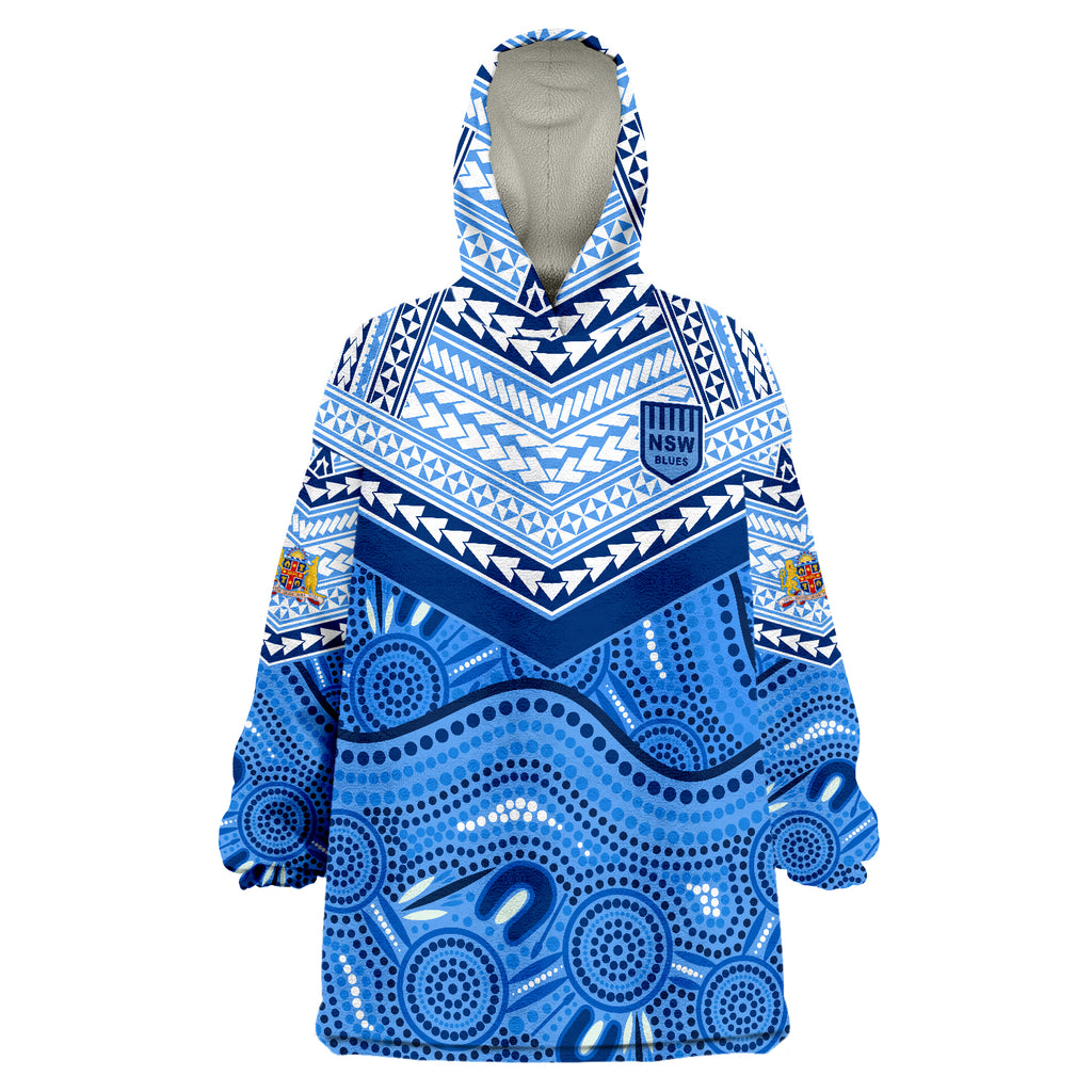 nsw-blues-aboriginal-and-polynesia-admirable-wearable-blanket-hoodie