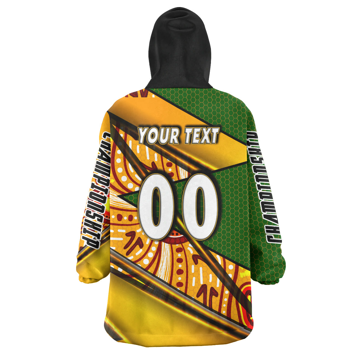 wallabies-rugby-snug-hoodie-custom-kangaroo-rugby-ball-rugby-championship-personalised-player-and-number-oodie-blanket