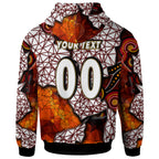 st-george-rugby-hoodie-custom-dragon-fire-rugby-with-aboriginal-art-personalised-player-and-number-hoodie