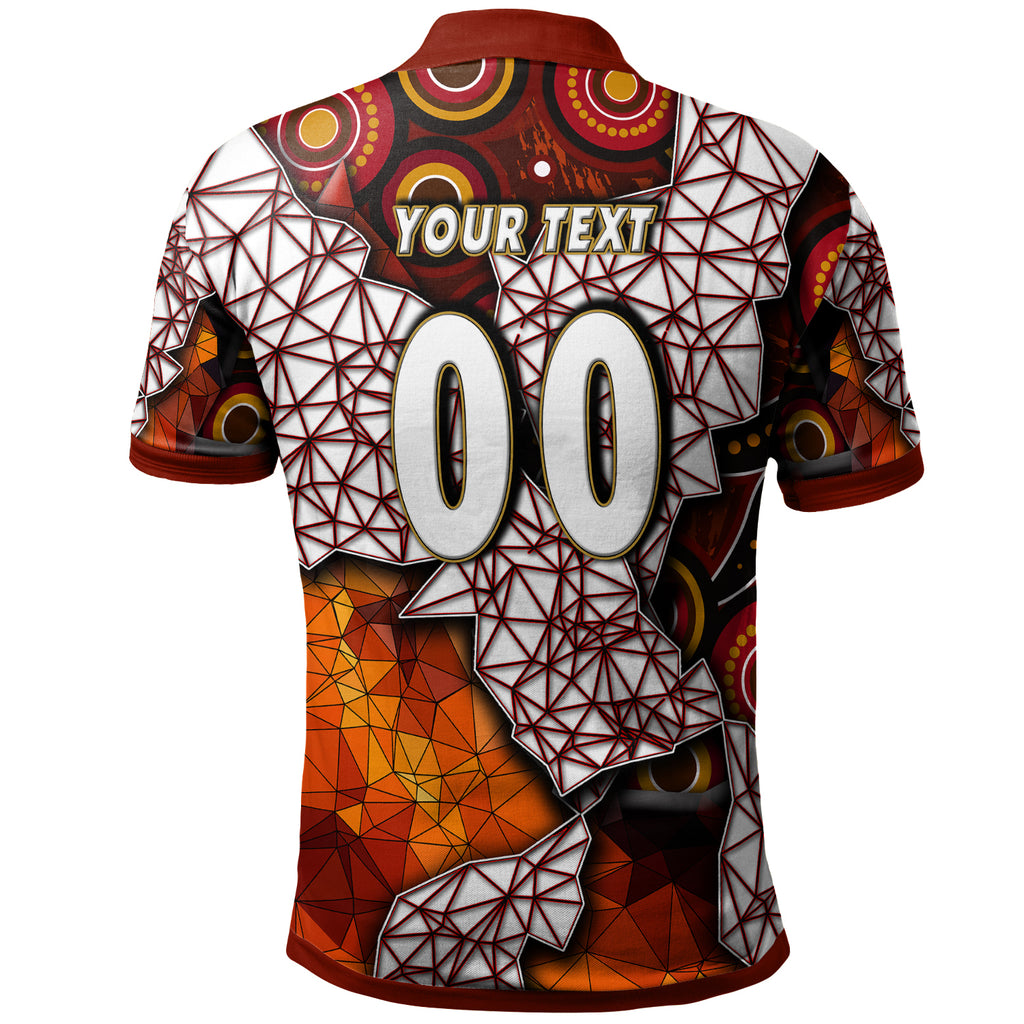 st-george-rugby-polo-shirt-custom-dragon-fire-rugby-with-aboriginal-art-personalised-player-and-number-polo-shirt